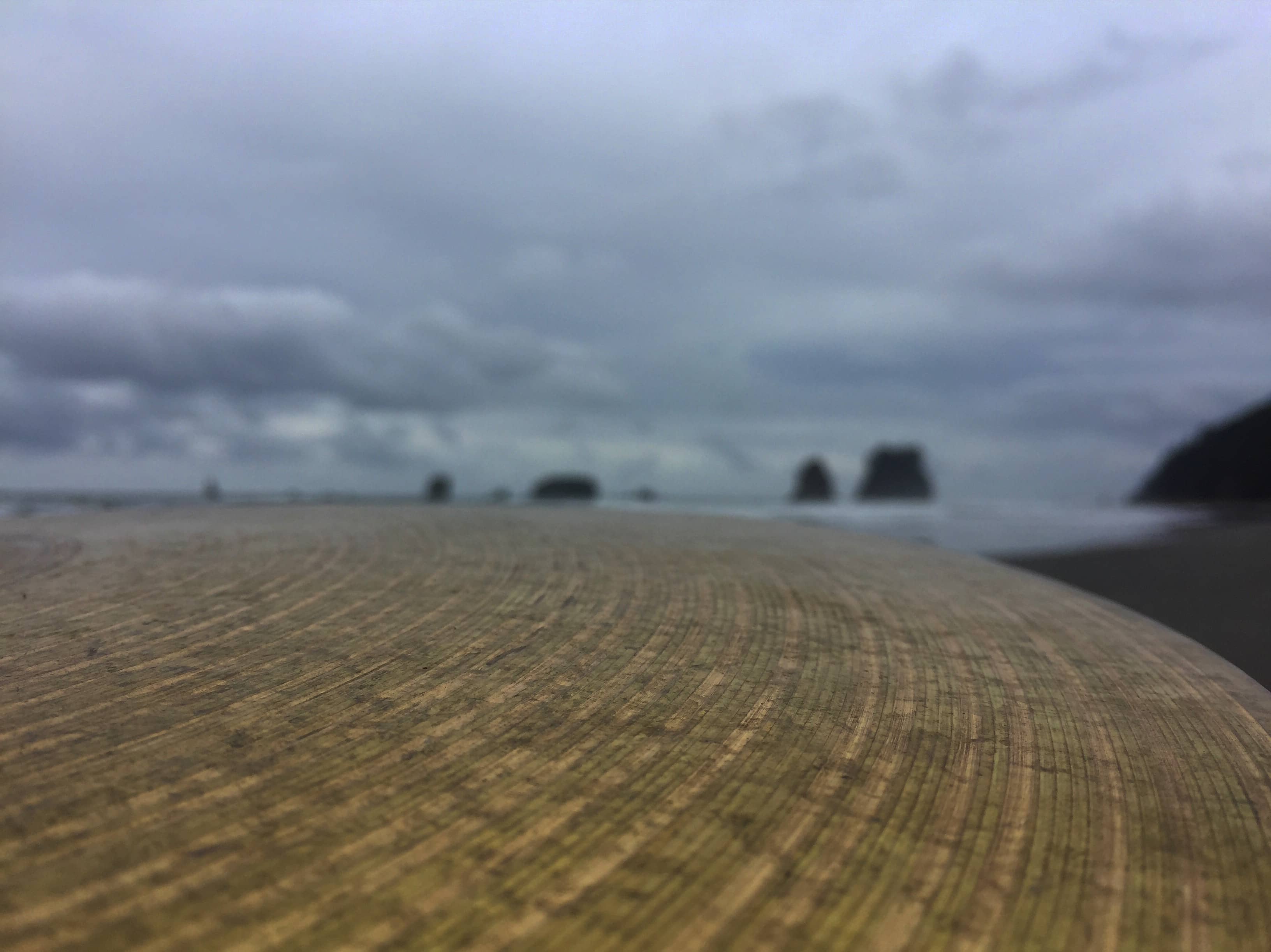 golden cymbal on a beach